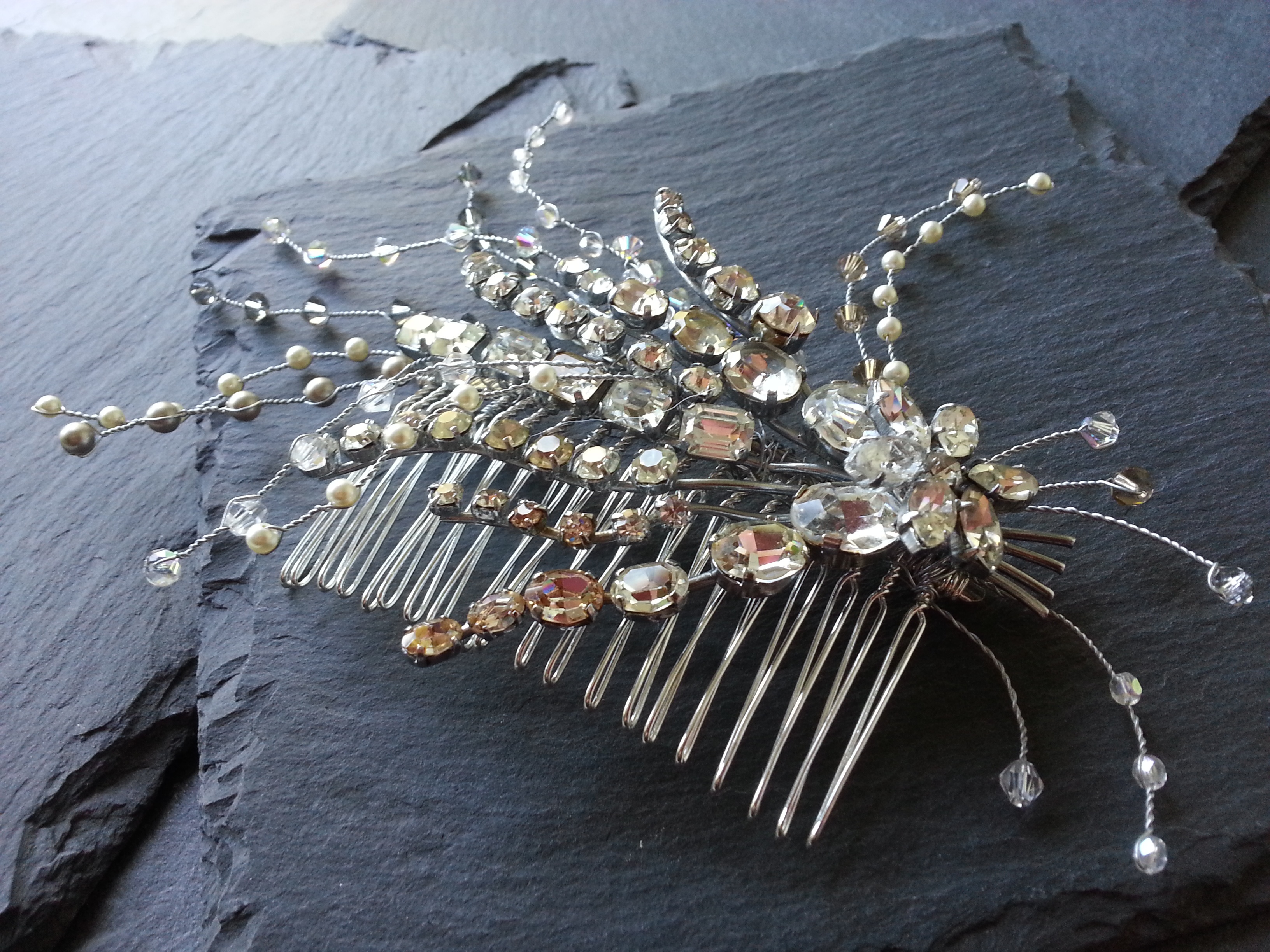 Art Deco Hair Comb